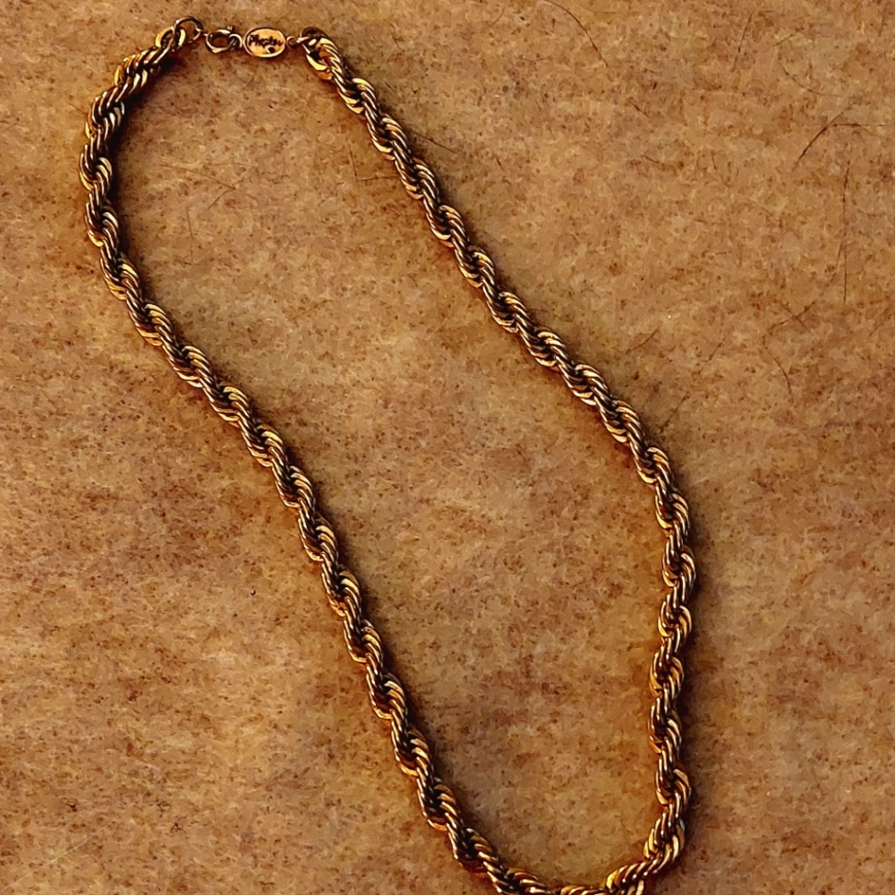 NAPIER 16" GOLD ROPE CHAIN
